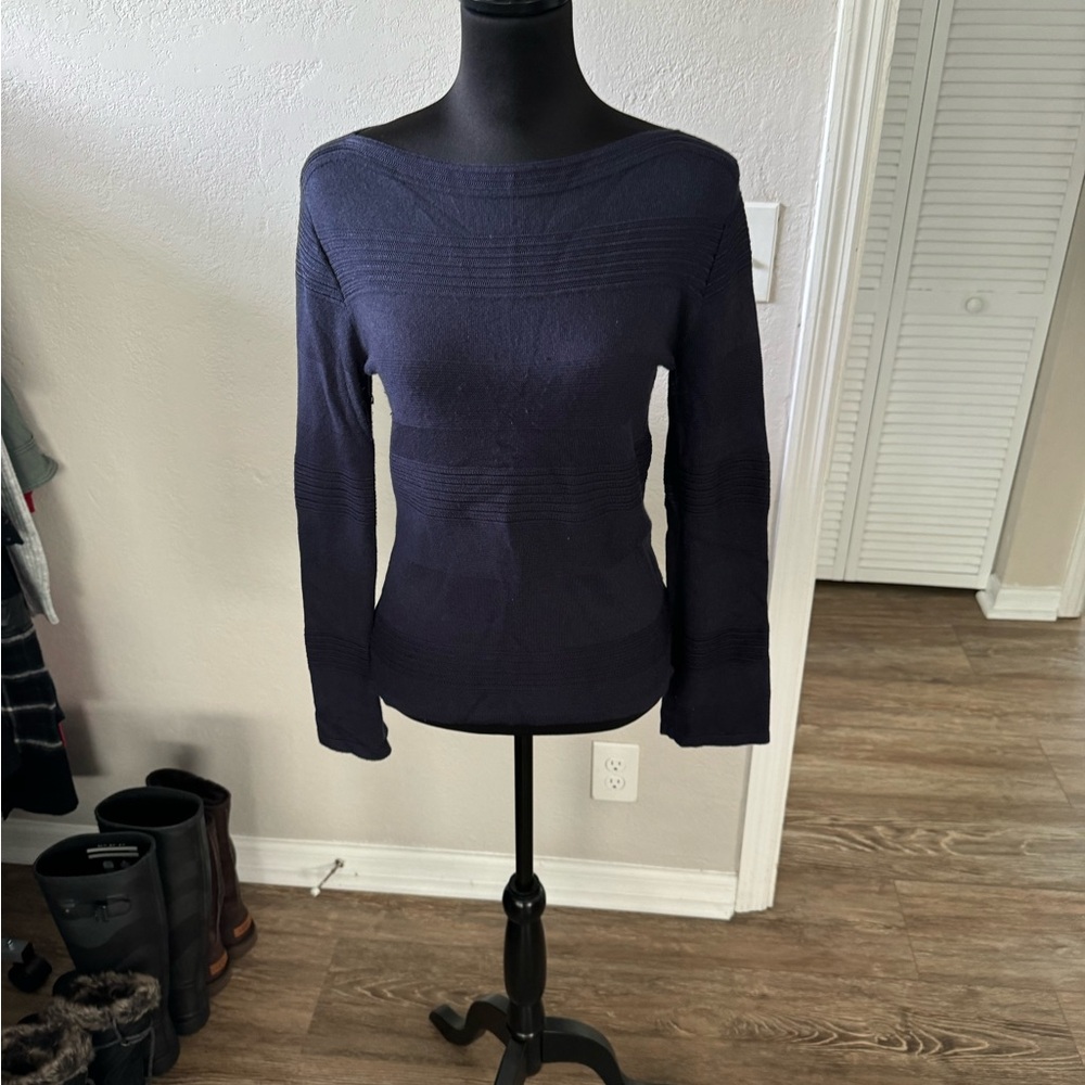 WHBM Navy Sweater!